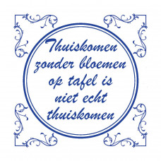 Thuis komen